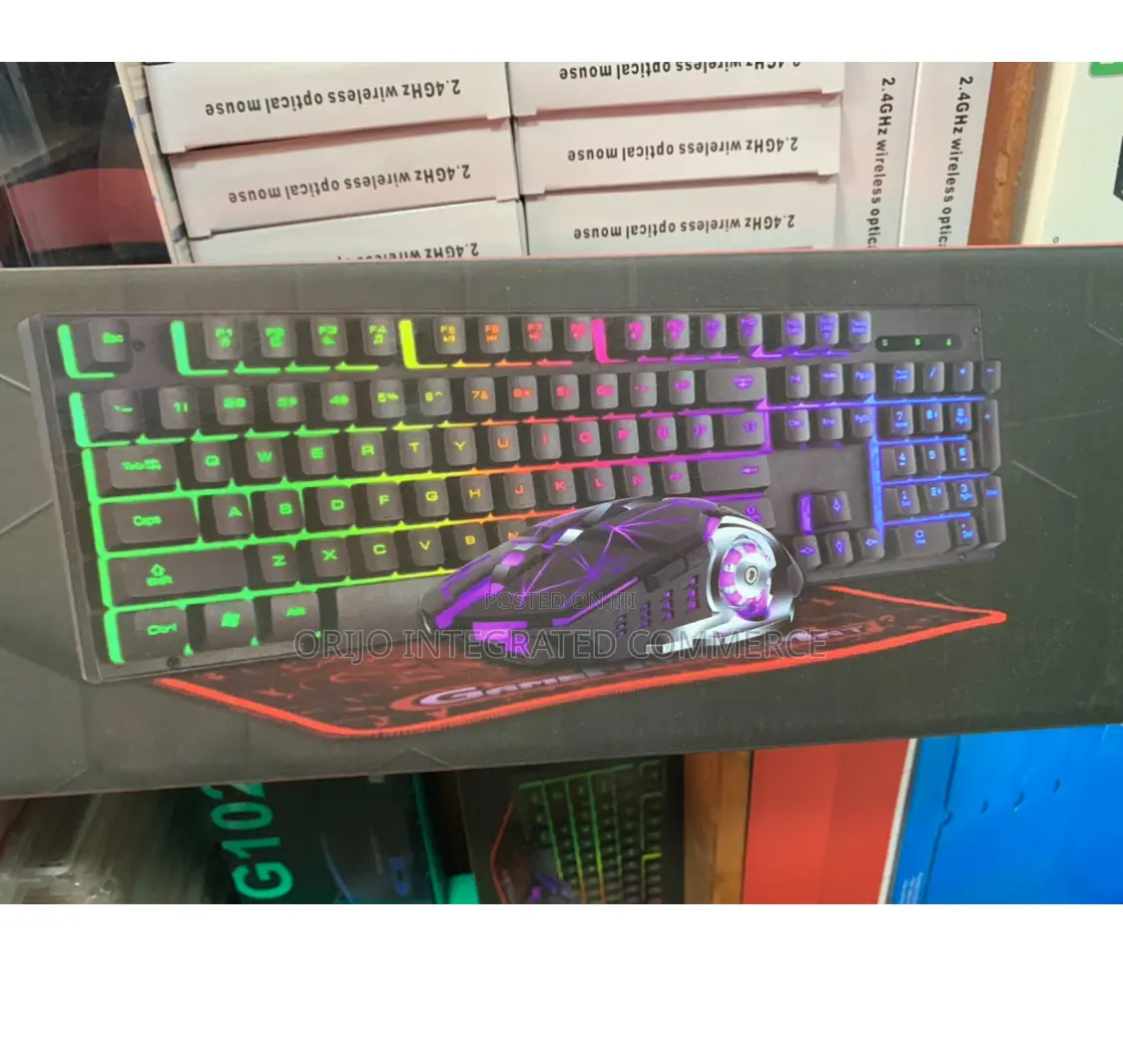 Tf-280 Gamng Combo KIT 3-N-1 Mouse, Keyboard Mousepad