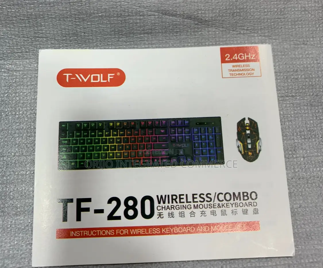 Tf-280 Gamng Combo KIT 3-N-1 Mouse, Keyboard Mousepad
