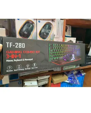 Tf-280 Gamng Combo KIT 3-N-1 Mouse, Keyboard Mousepad