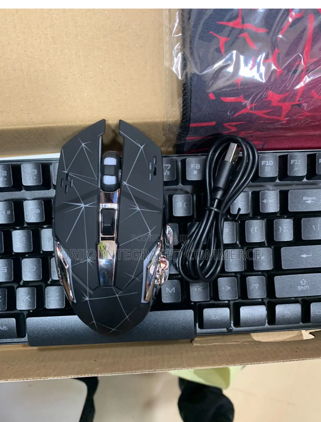 Tf-280 Gamng Combo KIT 3-N-1 Mouse, Keyboard Mousepad