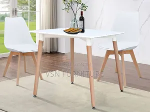 Dinning Table With Two Chairs Set