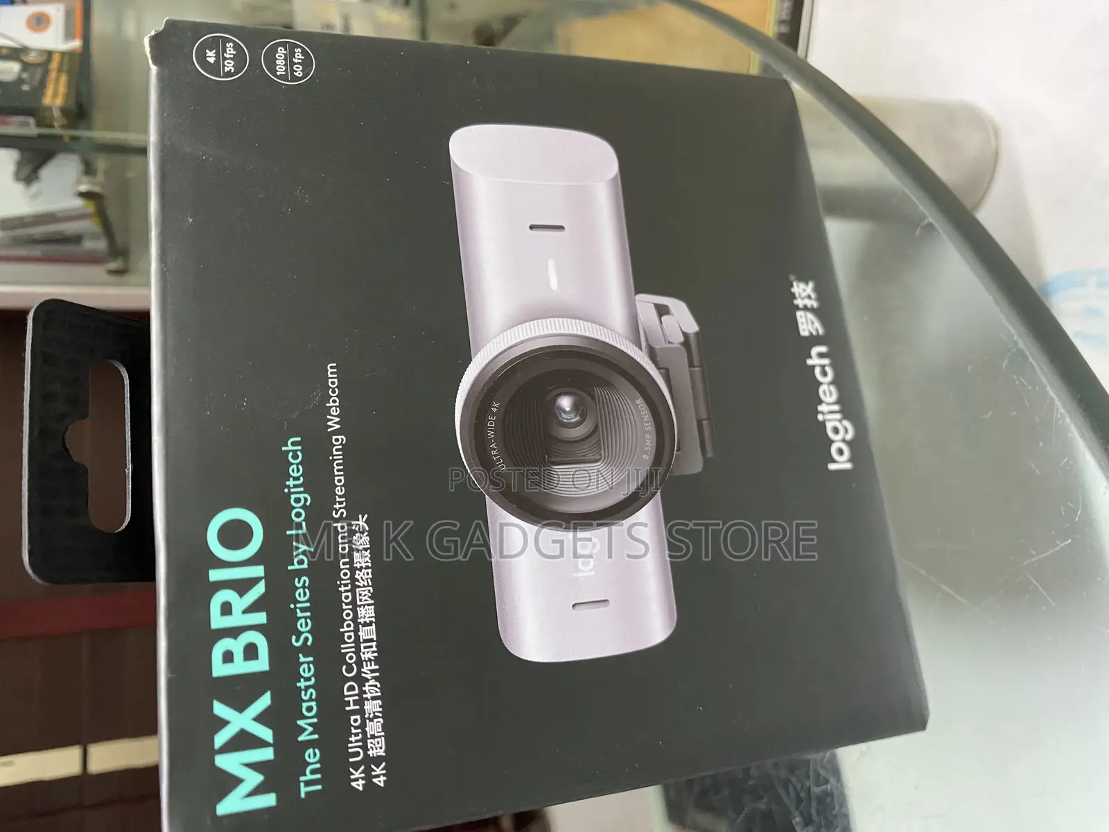 Logitech Mx Brio Ultra HD Resolution