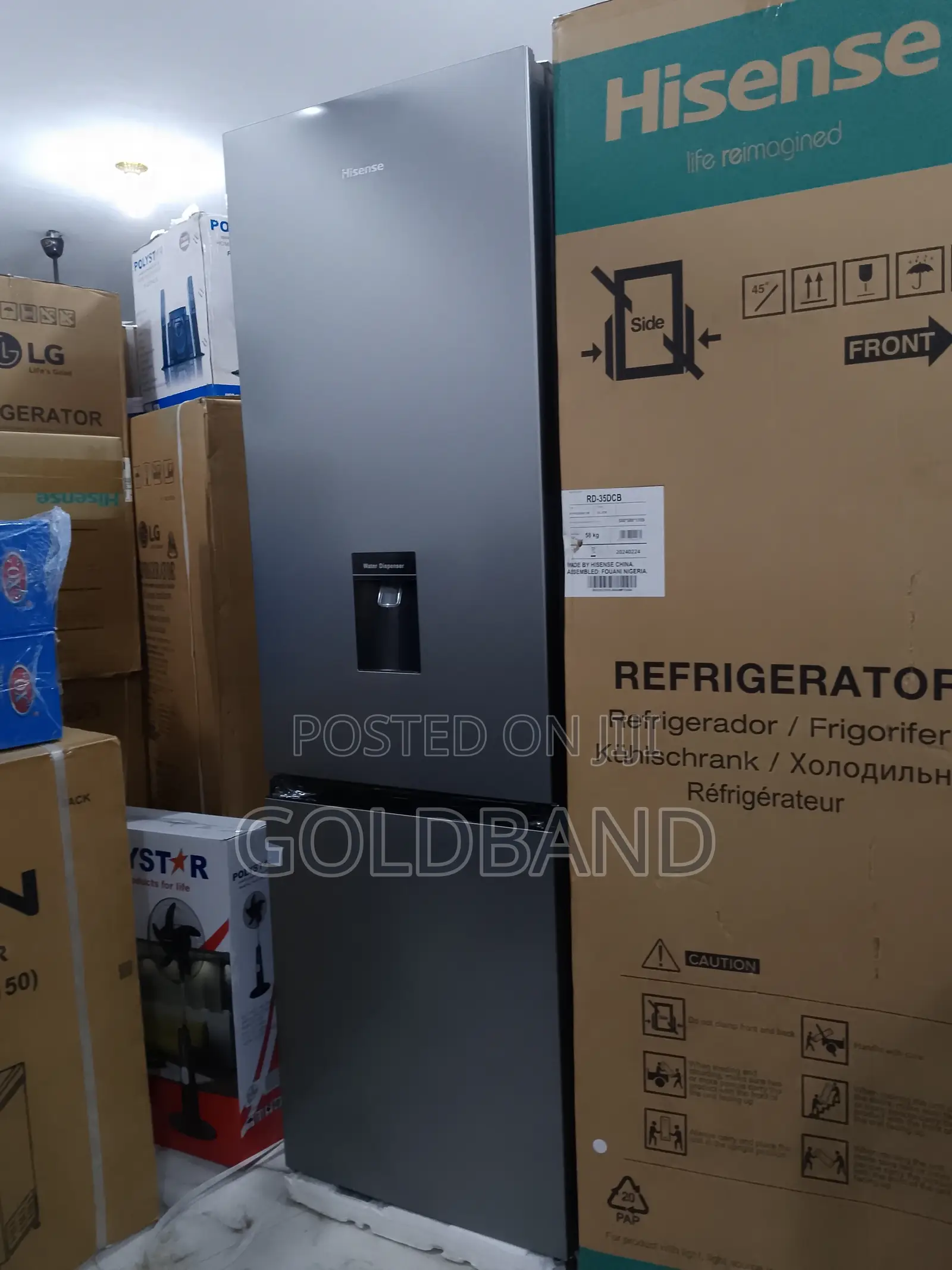 Best Original Hisense 264L Silver New In