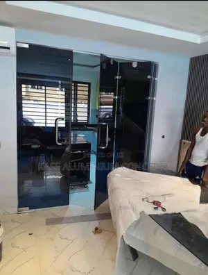 Collapsible Glass Door