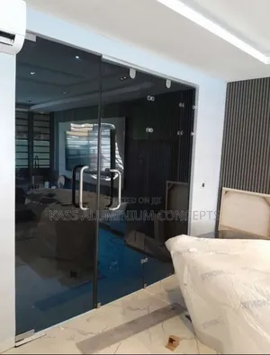 Collapsible Glass Door