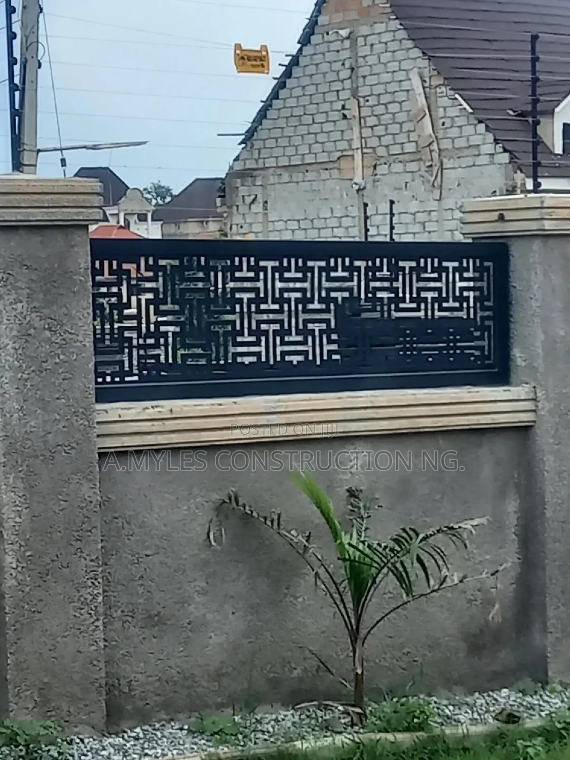 Laser Cut Fence Railings