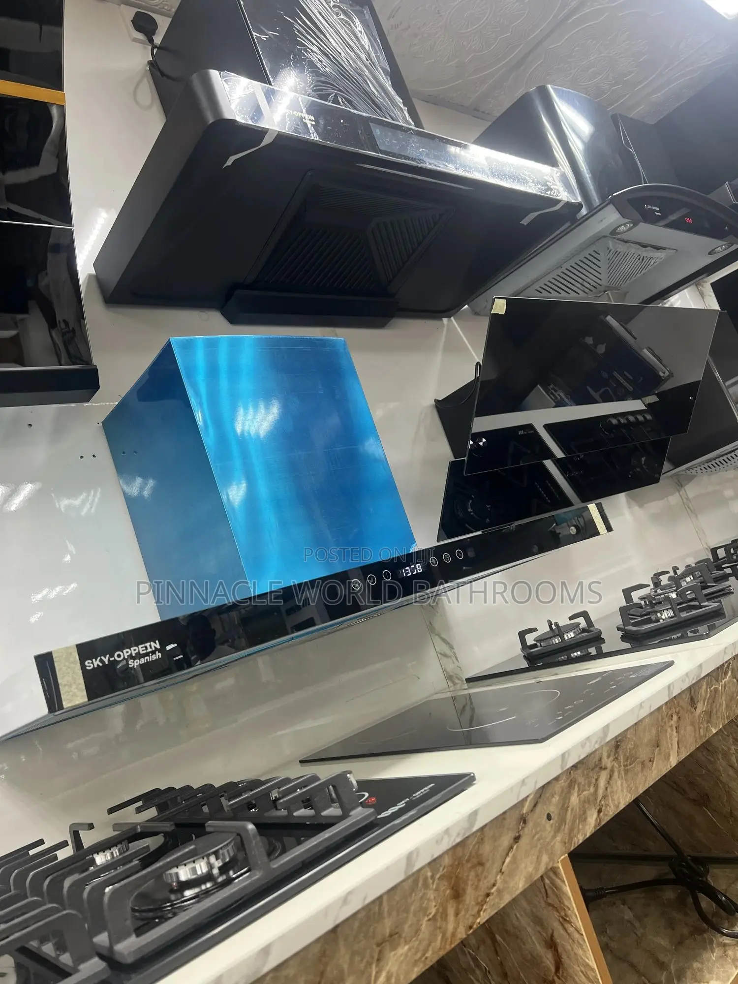 90cm Turkish Auto Wave Range Hood 001