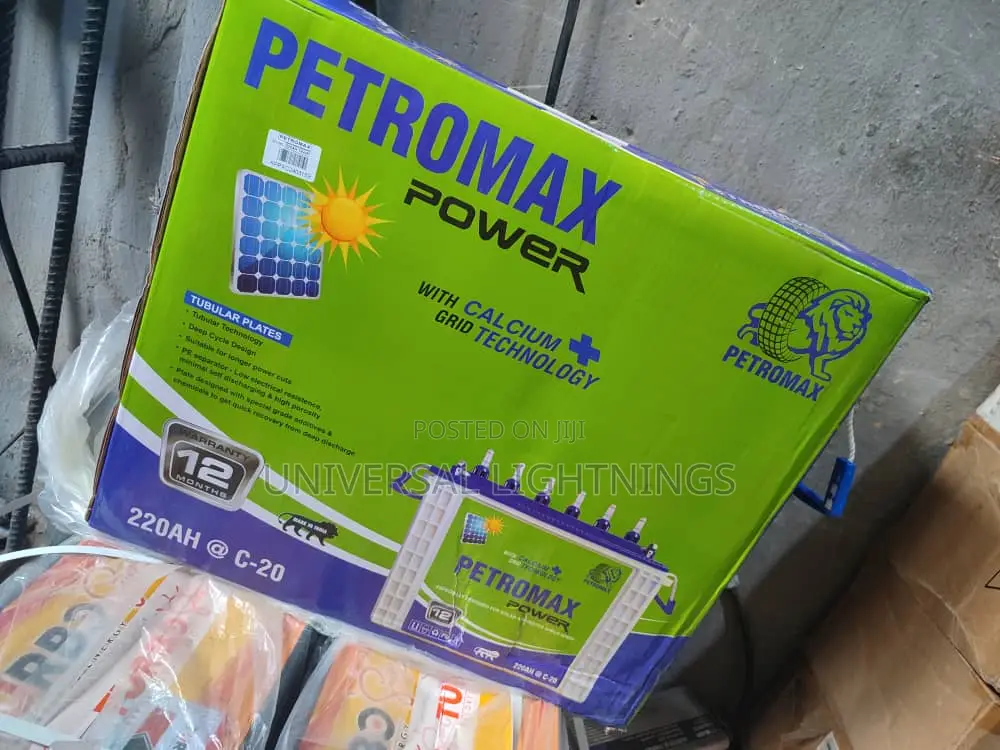 PETROMAX Quality Solar Battery