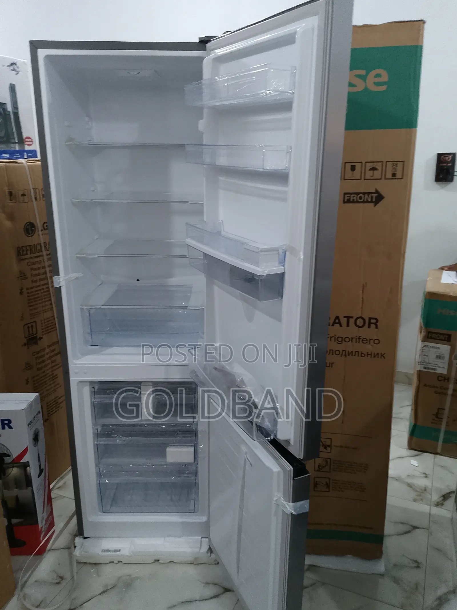 New Best Hisense Refrigerator 264L Bottom Freezer