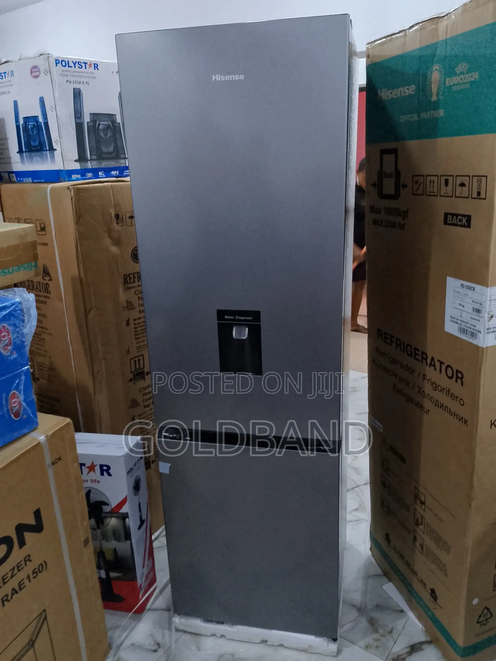 New-in Available Hisense 264L 35DCB Silver