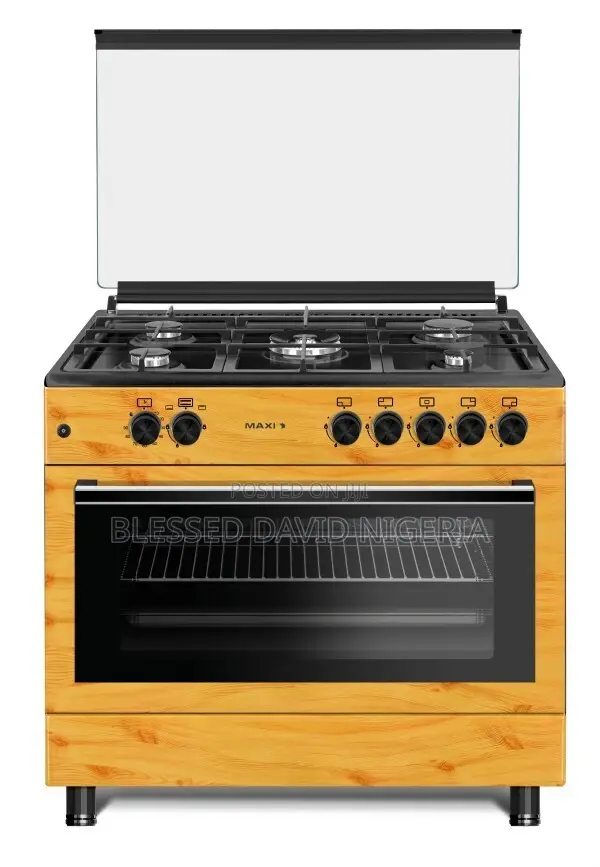 Maxi 60*90 5 Burner Gas Cooker Wood TR