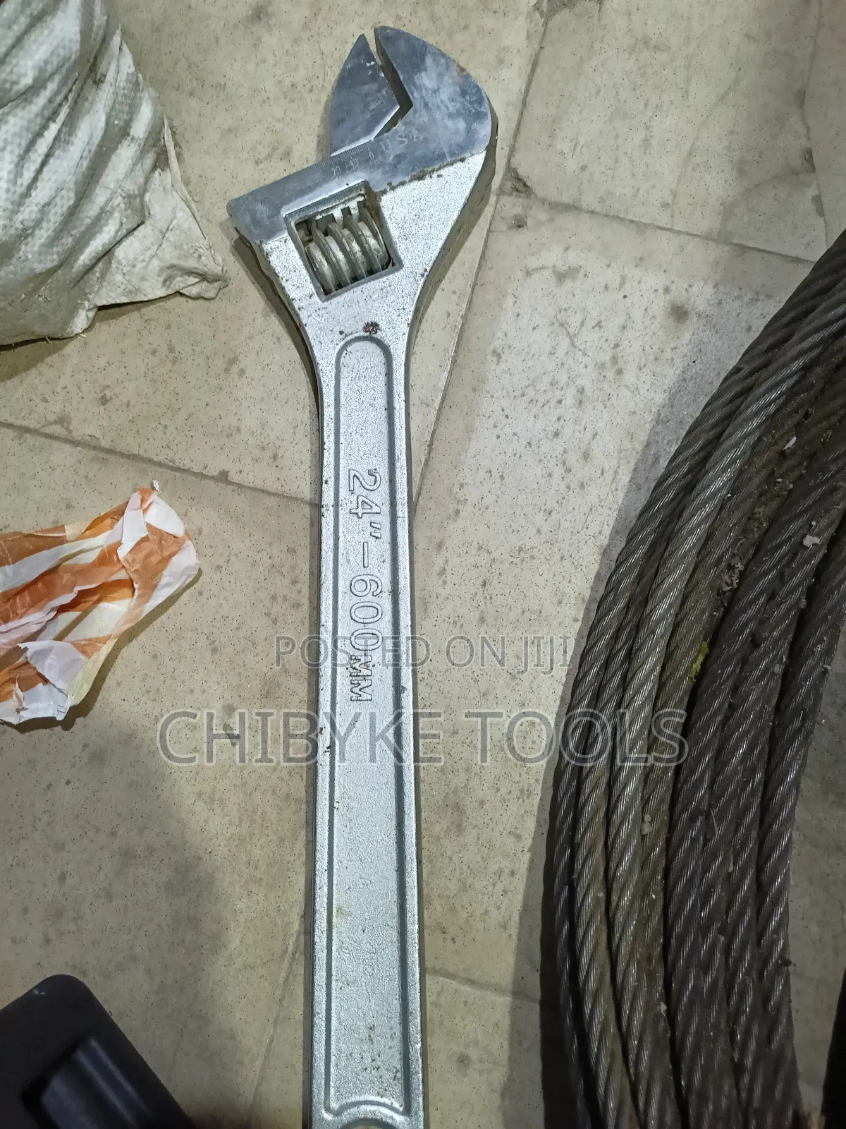 24" Heavy Duty Adjustable Spanner
