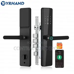 Smart Door Lock Anti-Lock Digital Electronic Lock 6068