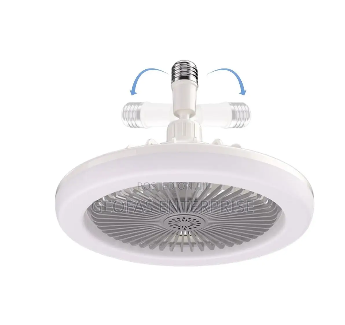 2 IN 1 Ceiling Fan With LED Light and Light Bulb
