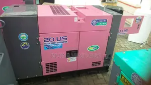 20kva Pink Color Denyo Japan Soundproof Generator