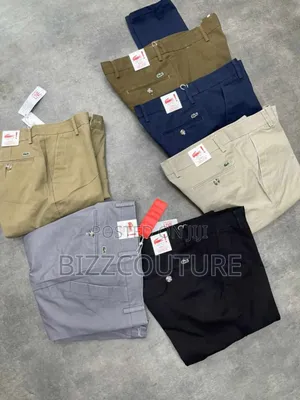Original LACOSTE Chinos Available in Store