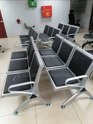 3 in One Airport Chair Black Color