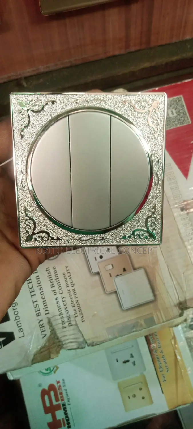 3gang Luxury Wall Switch