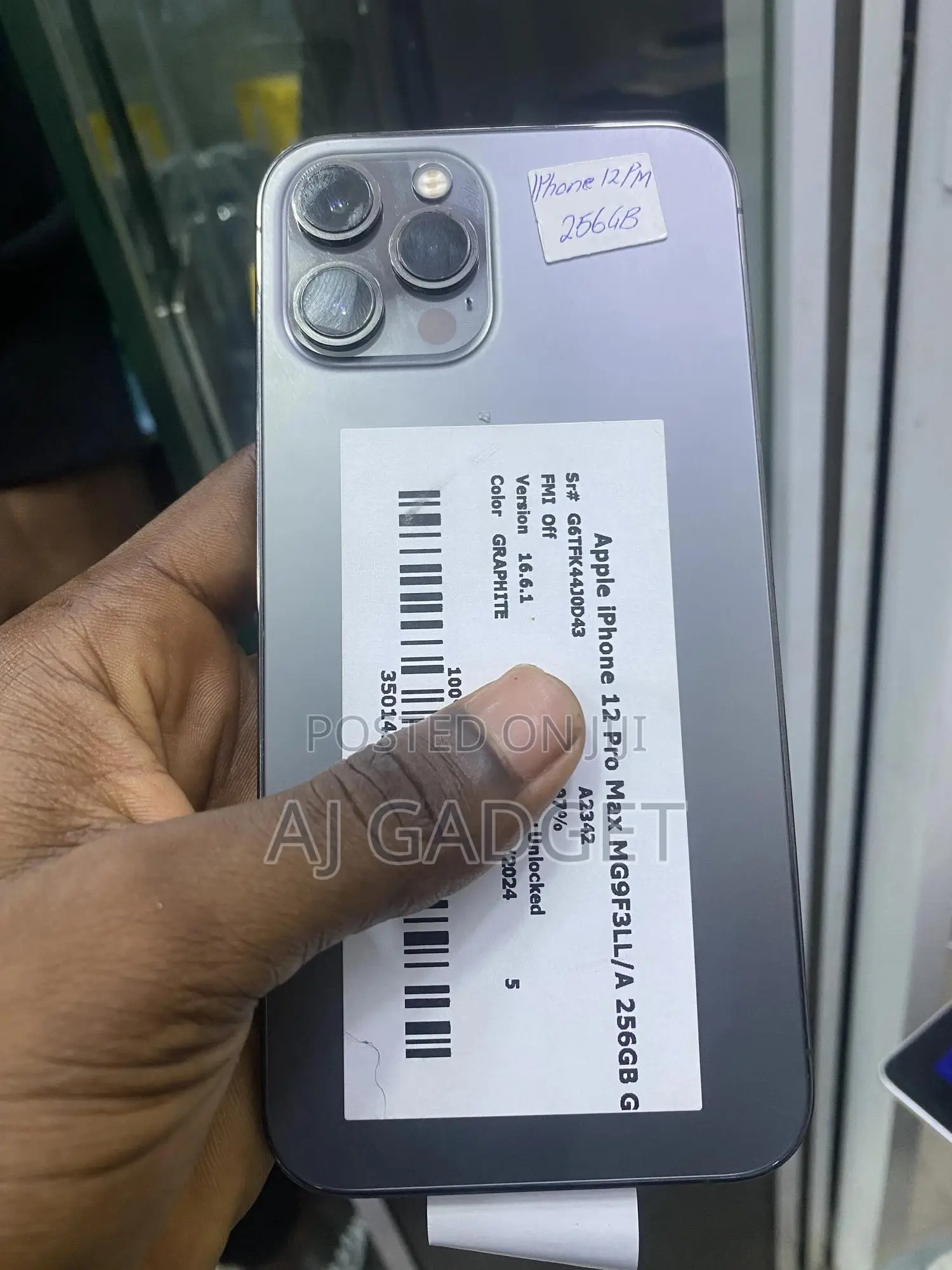 Apple iPhone 12 Pro Max 256 GB Gray