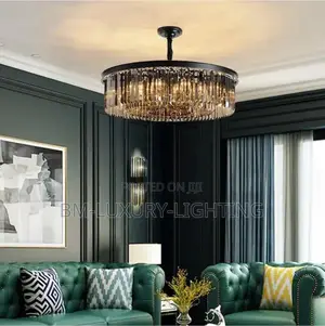Modern Led Living Room Crystal Chandelier