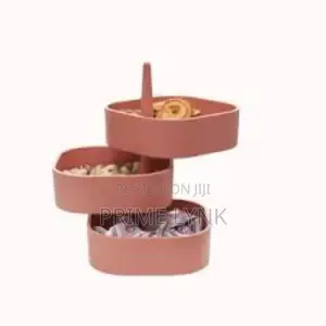 4-Layer Rotating Jewellery Box With Mirror