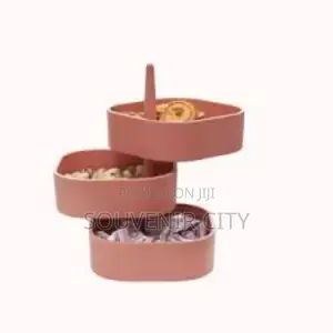 4-Layer Rotating Jewellery Box With Mirror
