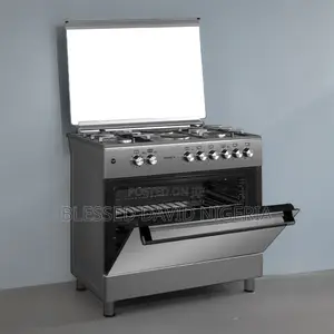 Maxi 60*90 (4+2) Burner Gas Cooker Matte INOX TR