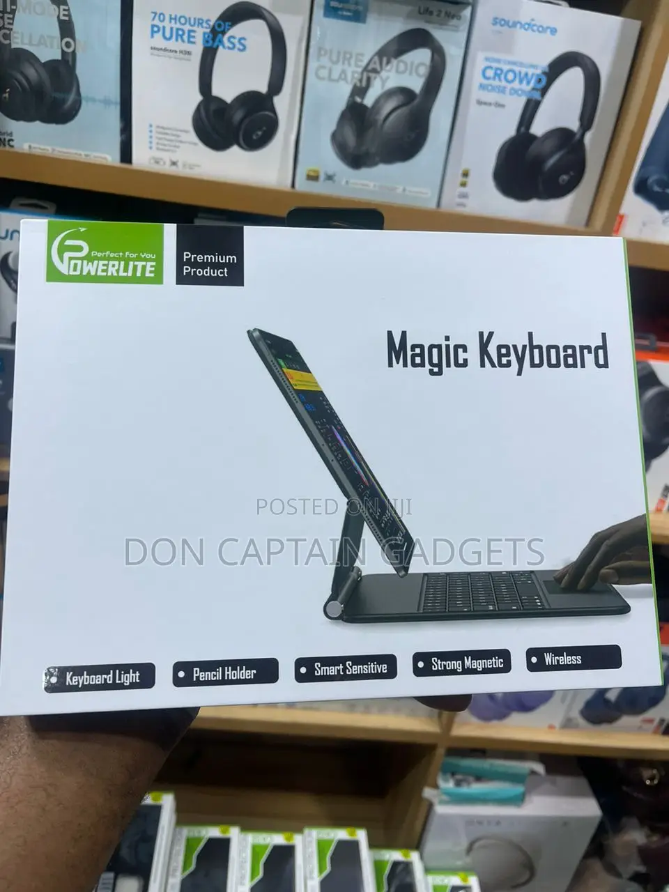 Magic Keyboard 12.9" Powerlite