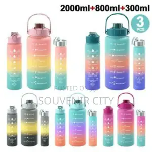 3 in 1 Water Bottle Set
