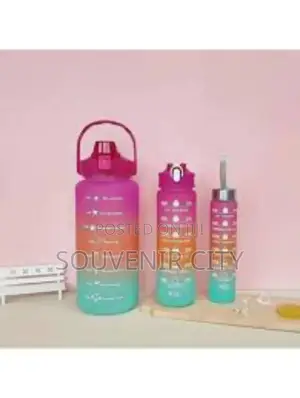 3 in 1 Water Bottle Set