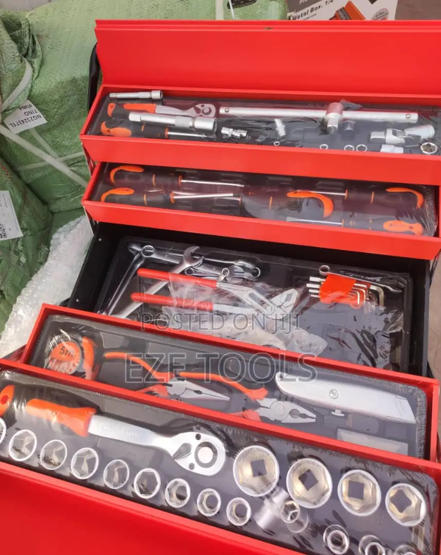 85pc of Tools Box With Metal Body