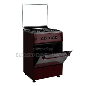 Maxi 60*60 (3+1) Burner Gas Cooker Red