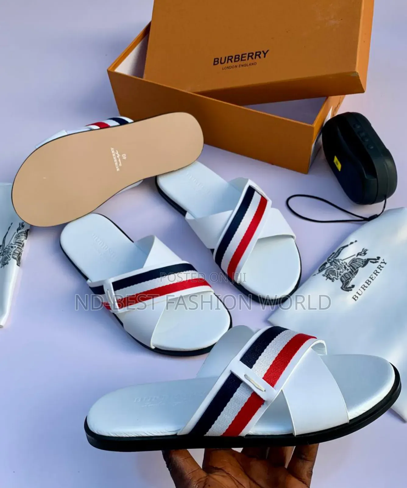 Pure Leather Slippers