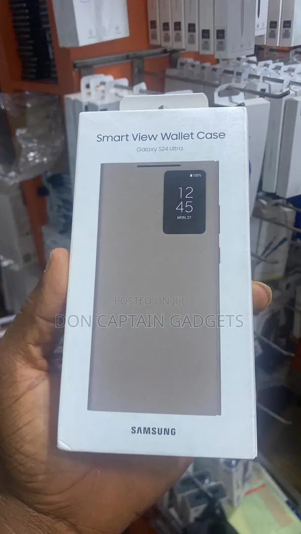 S24 Ultra Smart View Case With Sensor