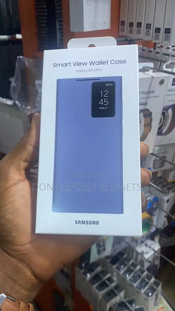 S24 Ultra Smart View Case With Sensor