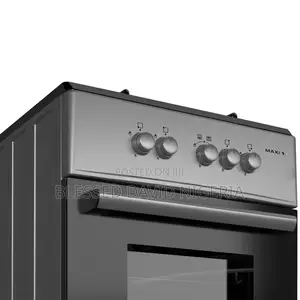 Maxi 60*60 4 Burner Gas Cooker Basic Black Gray