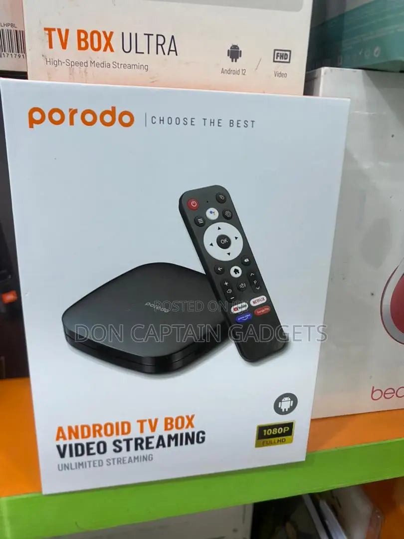Android TV Box Video Streaming Porodo