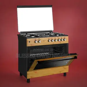 Maxi 60*90 (4+2) Burner Gas Cooker Wood TR