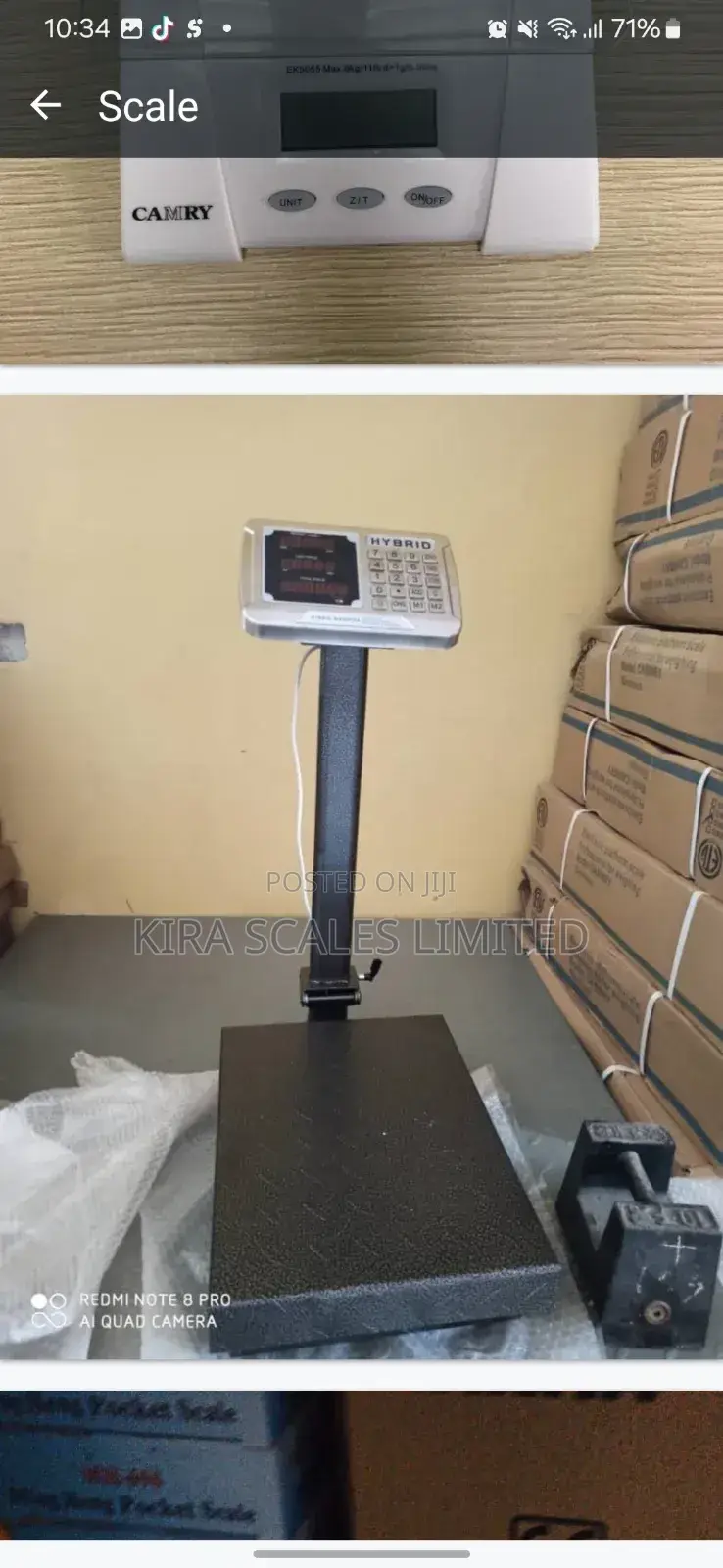 Ricool Digital Platform Scale 300kg
