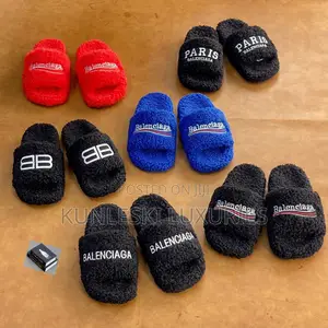 Original Balenciaga Furry Slides Collections