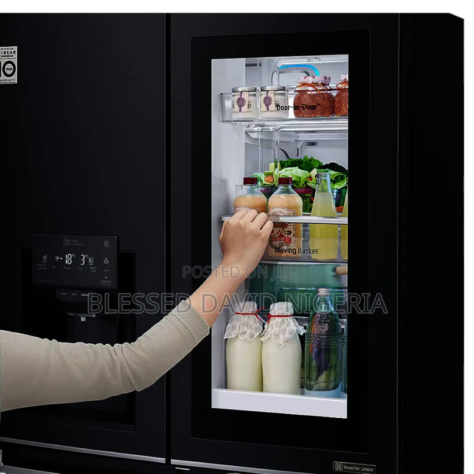 LG GR-X31FMQHL 889L Instaviewtm Door in Door Refrigerator