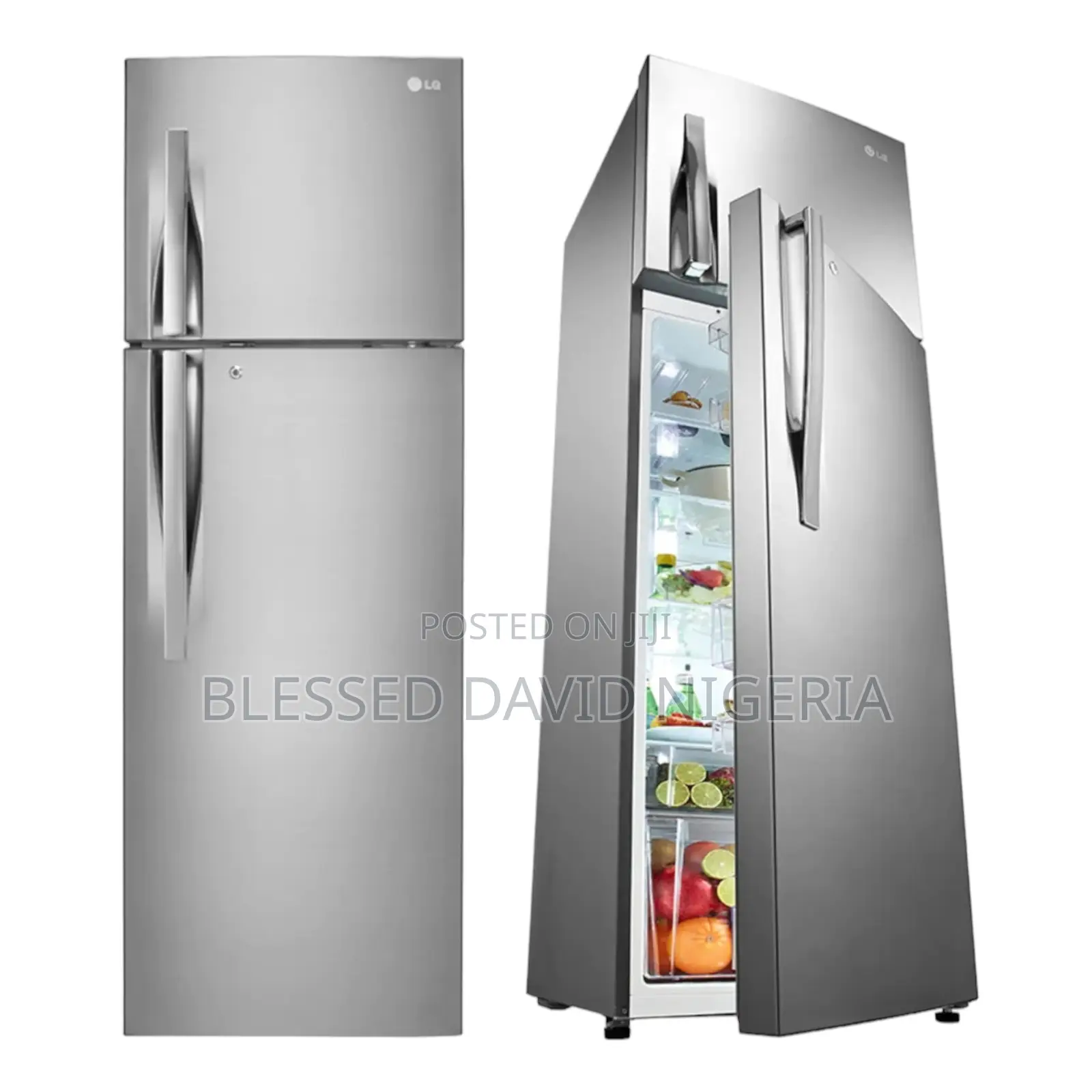 LG GL-C322RLBN 308L Top Freezer Refrigerator