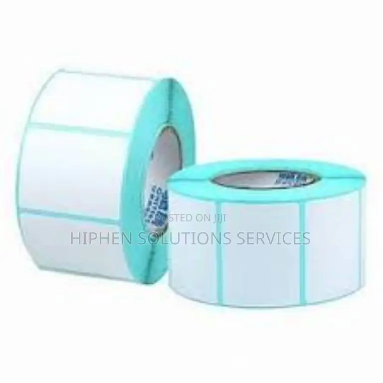 POS Barcode Printer Sticker Paper Roll - 50x25 Mm