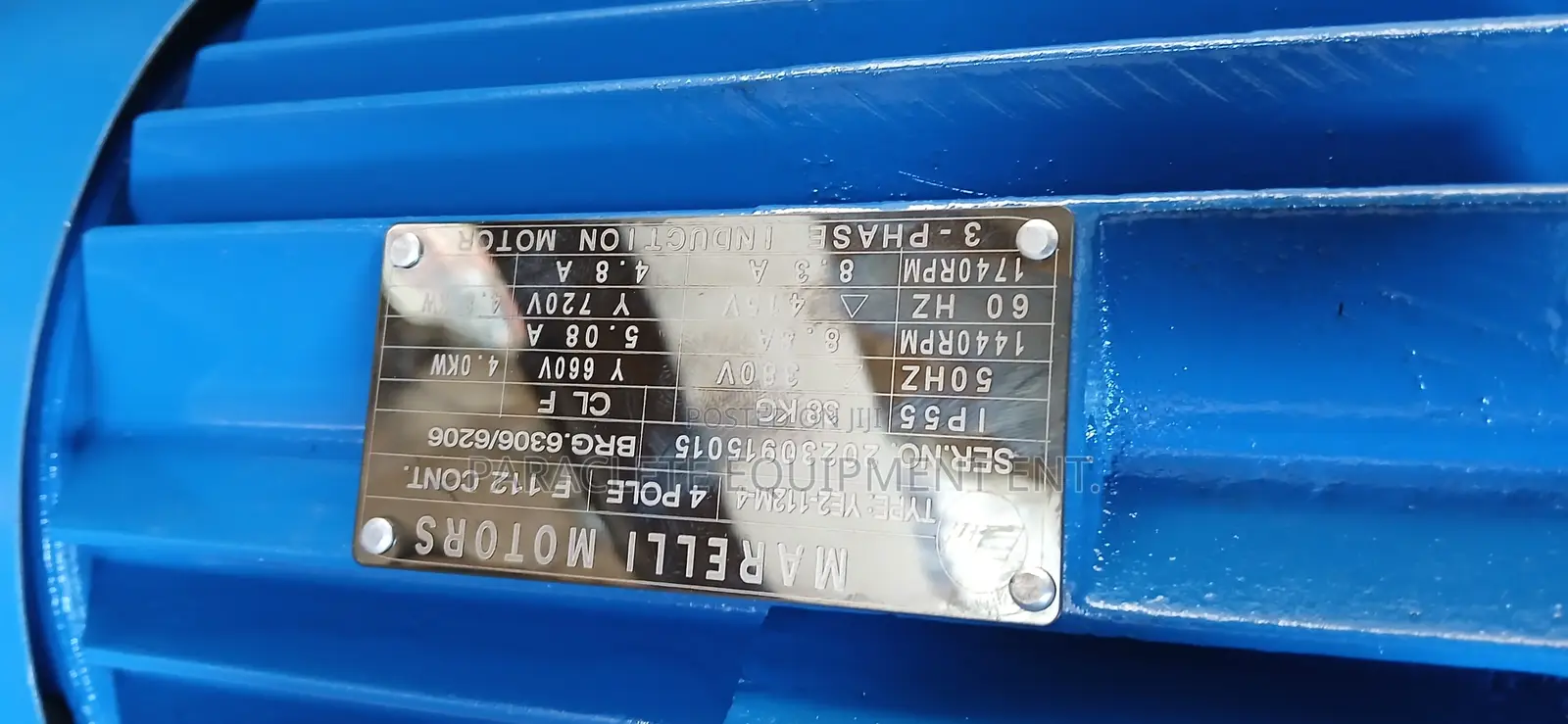 Marelli 4kw Three Phase Electric Motor