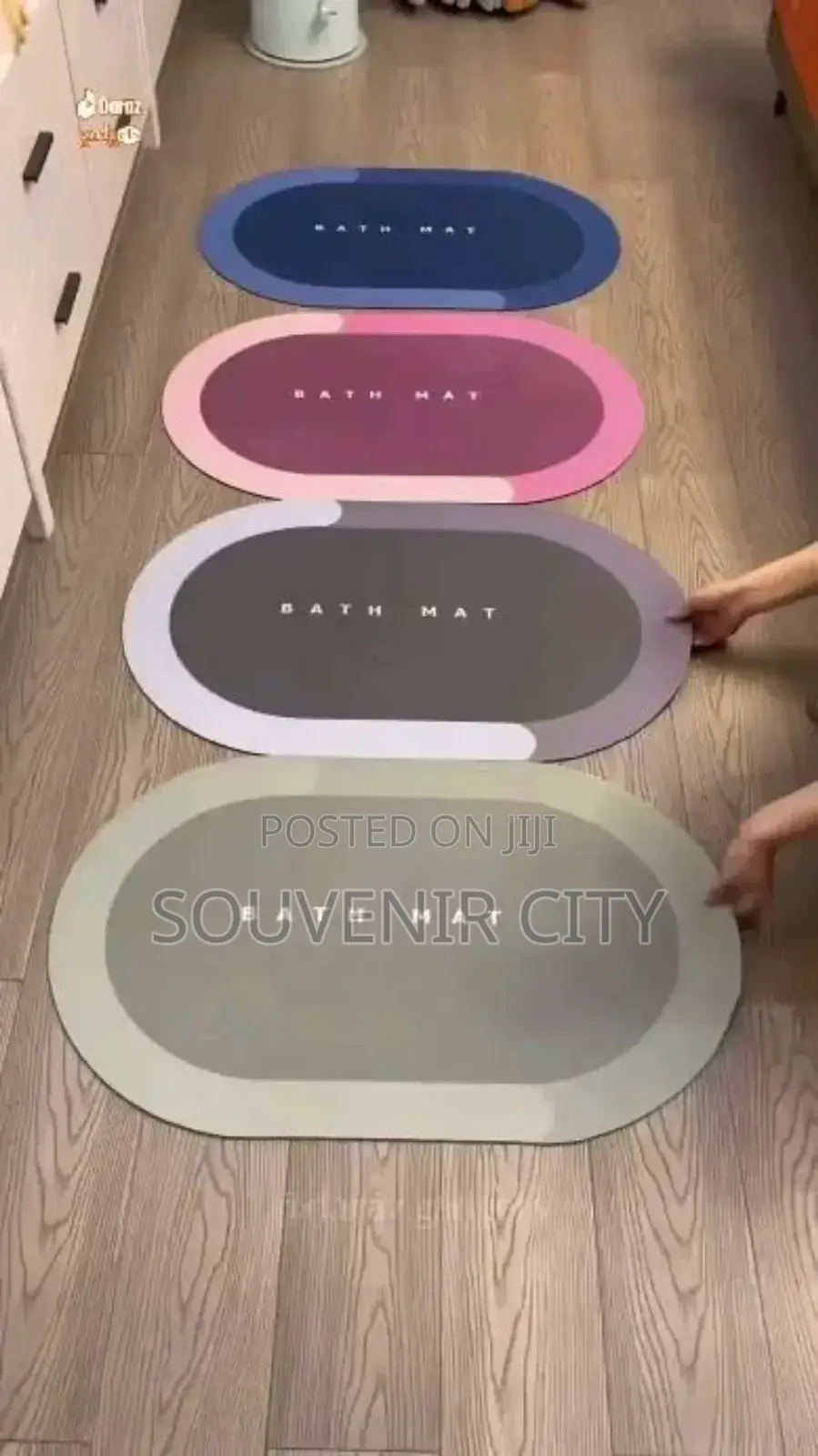 Absorbent Bathroom Mat