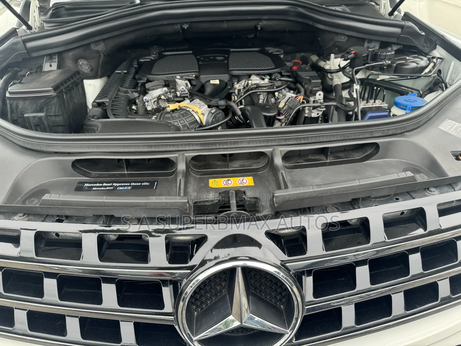 Mercedes-Benz M Class 2014 White