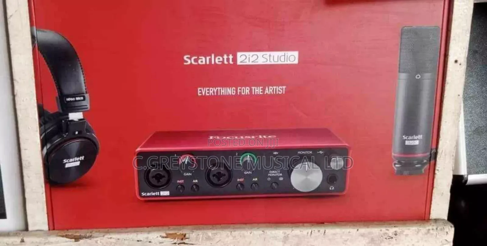 Scarlet 2i2 Complete Studio Set