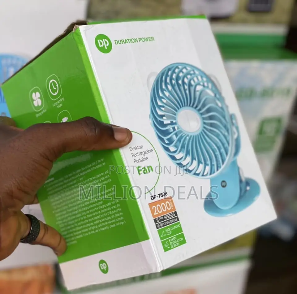 Unique Cool Desktop Rechargeable Mid Fan