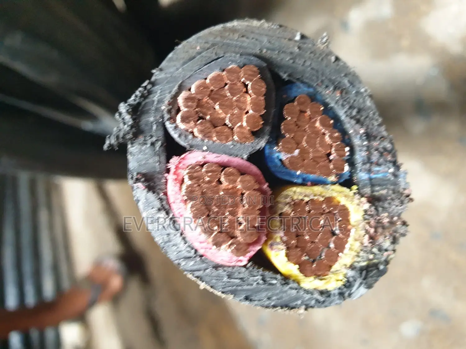 95mm 4core PVC Cable.