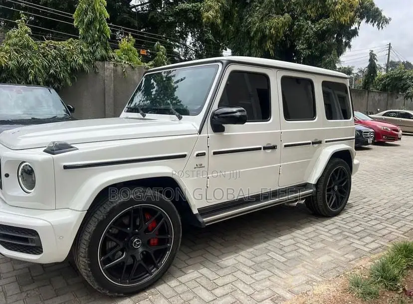 Direct 2021 Gwagon for Rent (White)